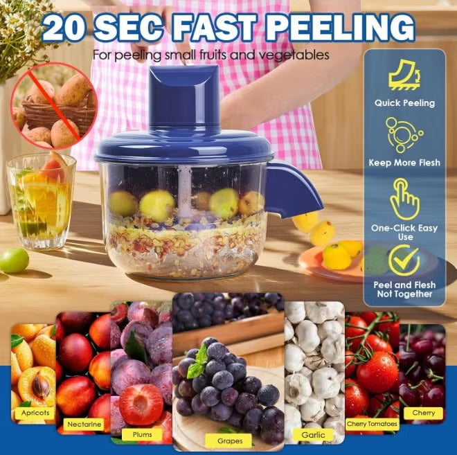 Electric Garlic Peeler – Fast & Easy
