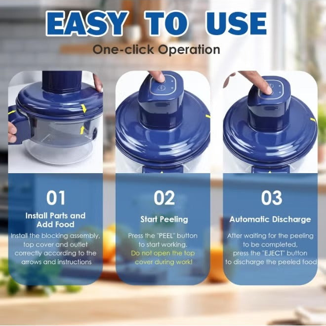 Electric Garlic Peeler – Fast & Easy